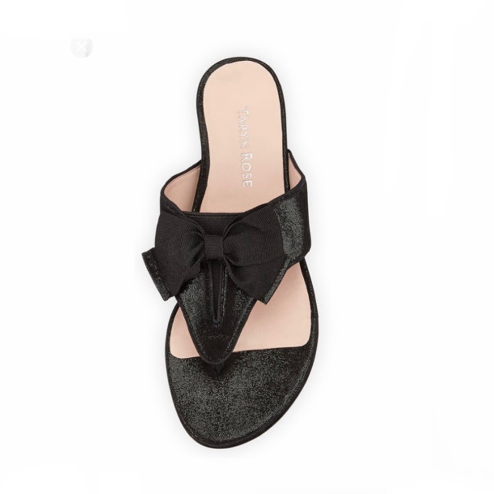 Izze Bow Thong Sandal, Black